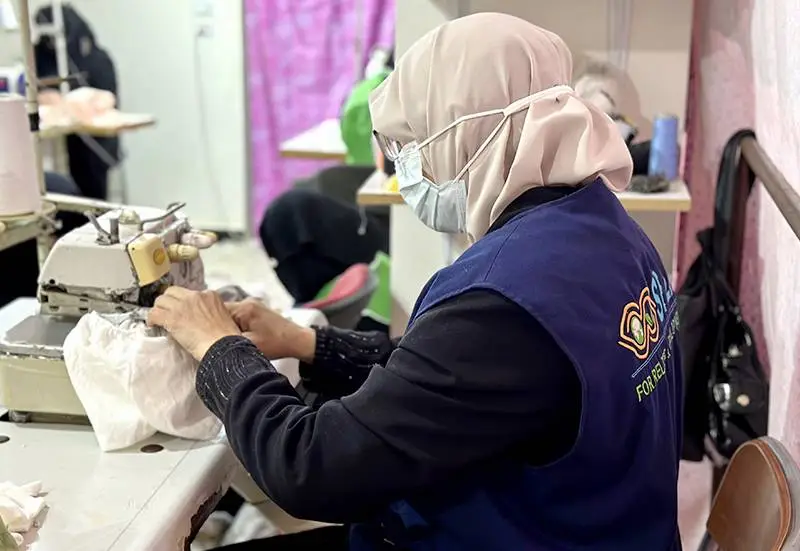 We provide new clothes for children from our charitable atelier