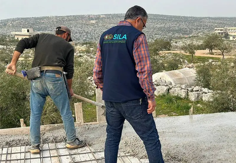 We work to secure families affected by displacement