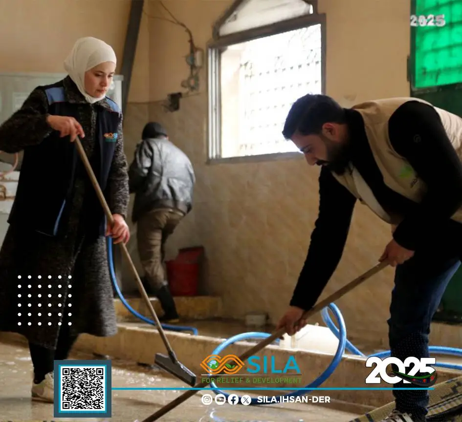 Sila Ihsan contributes to cleaning mosques